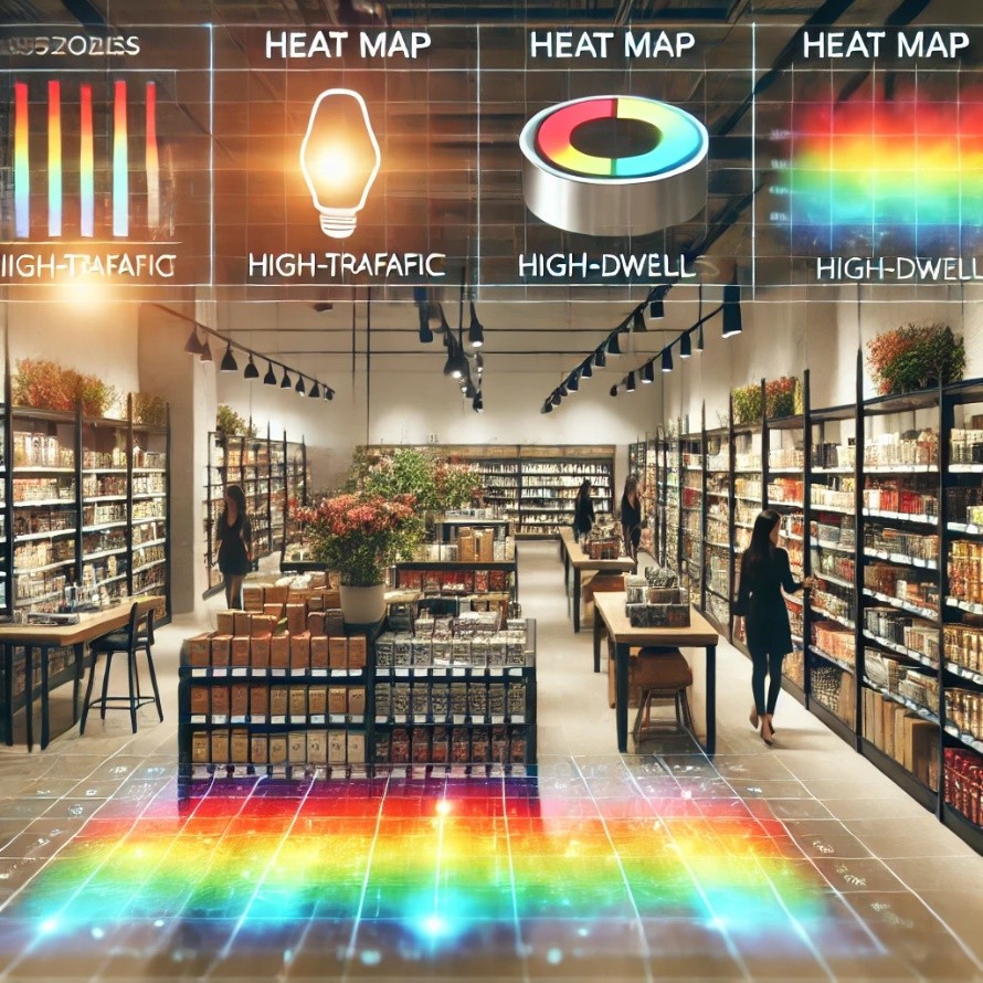 image of store with ai graphs on top