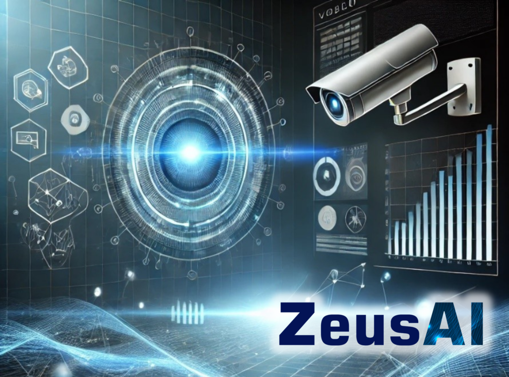 AI header image background with text ZeusAI